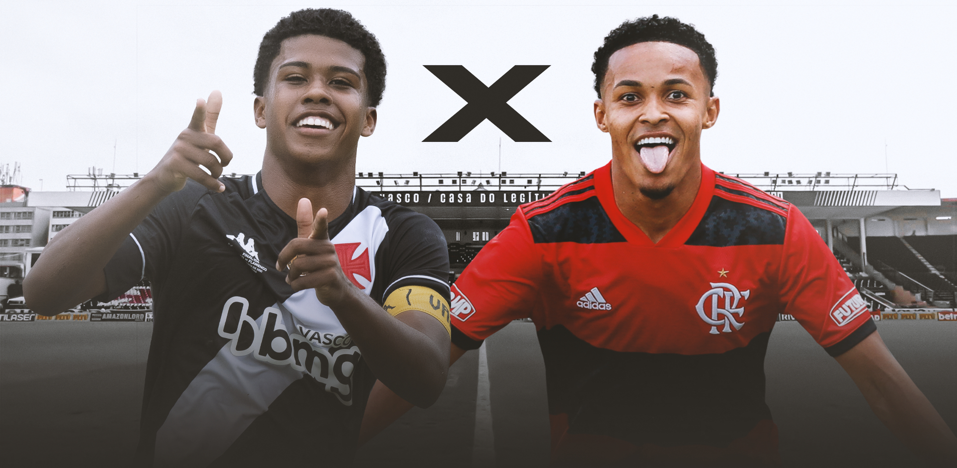 Vasco da Gama e Flamengo fazem um dos jogos das quartas de final do Campeonato Brasileiro Sub20.